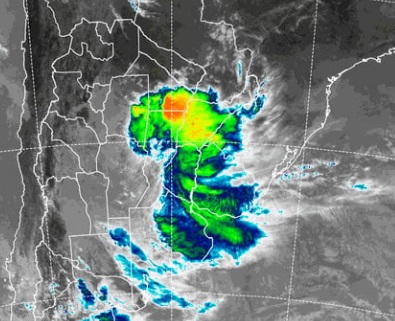Posibles tormentas