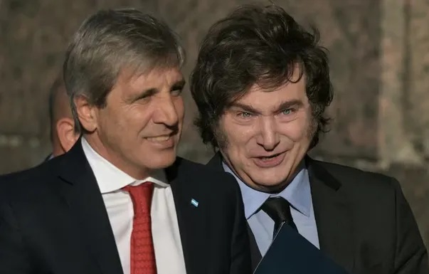 Caputo y Milei