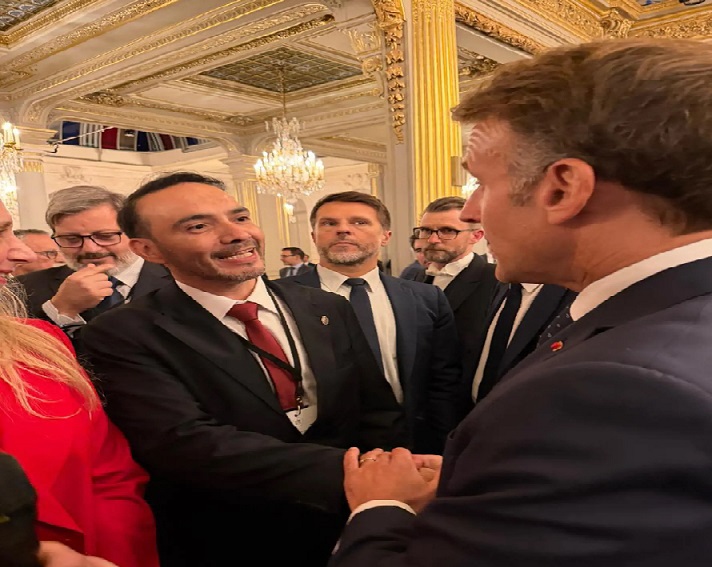 Valdes y Macron
